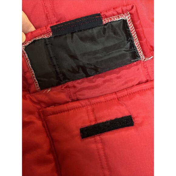 Vtg Walls Insulated Blizzard Pruf Red Zip Puffer Vest Puffy Vest Mens Size Large - Picture 6 of 16